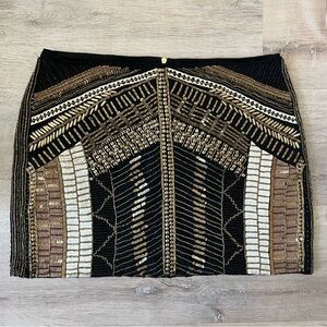 Club Monaco Beaded Skirt Size 12